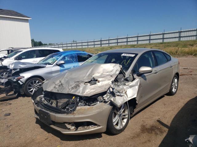 Photo 2 from auction – 2018 FORD FUSION SE with VIN 3FA6P0LU9JR184768