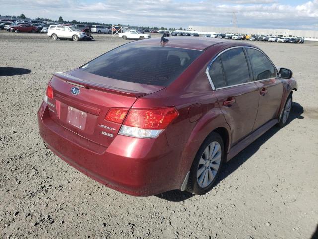 Photo 4 from auction – 2011 SUBARU LEGACY 2.5 with VIN 4S3BMBK69B3236500