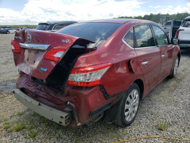 Photo 4 from auction – 2014 NISSAN SENTRA S with VIN 3N1AB7AP8EY335252