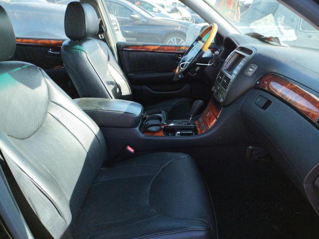 Photo 5 from auction – 2005 LEXUS LS 430 with VIN JTHBN36F655019085