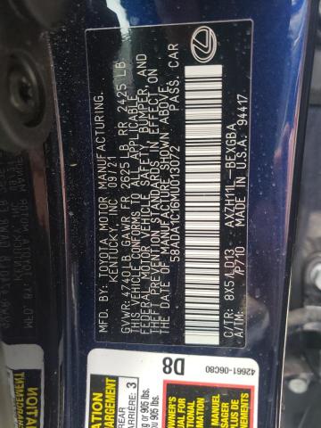 Photo 10 from auction – 2021 LEXUS ES 300H with VIN 58ADA1C16MU013072