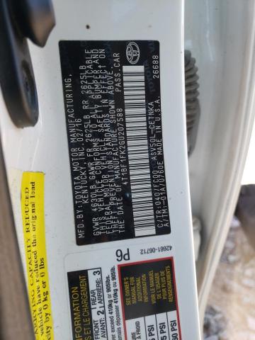 Photo 10 from auction – 2016 TOYOTA CAMRY LE with VIN 4T1BF1FK2GU207588