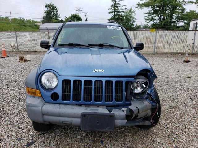 Photo 9 from auction – 2005 JEEP LIBERTY SP with VIN 1J4GL48K65W695229