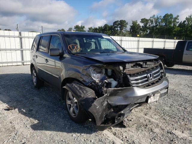 HONDA PILOT EXL 2013 with VIN 5FNYF3H57DB007277 - Photo from auction