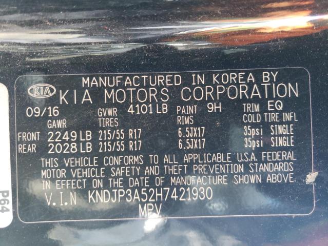 Photo 10 from auction – 2017 KIA SOUL + with VIN KNDJP3A52H7421930