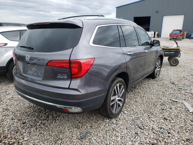 Photo 4 from auction – 2017 HONDA PILOT ELIT with VIN 5FNYF6H07HB089944