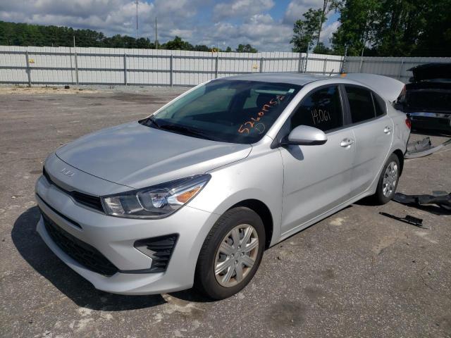 Photo 2 from auction – 2022 KIA RIO LX with VIN 3KPA24AD6NE433554