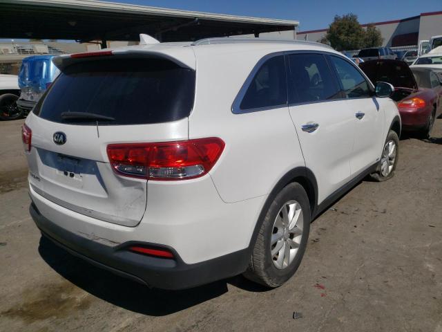 Photo 4 from auction – 2016 KIA SORENTO LX with VIN 5XYPGDA36GG079642