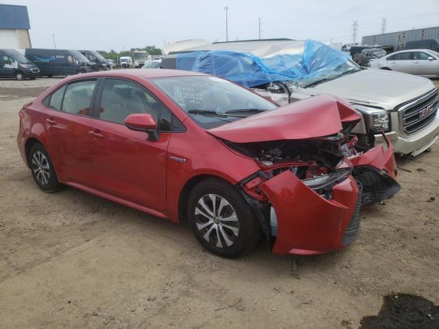 Photo 1 from auction – 2021 TOYOTA COROLLA LE with VIN JTDEAMDE3MJ017259