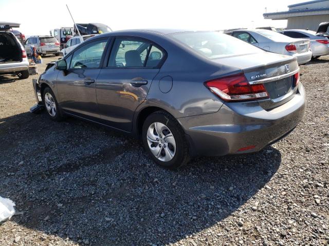 Photo 3 from auction – 2013 HONDA CIVIC LX with VIN 19XFB2F57DE248620