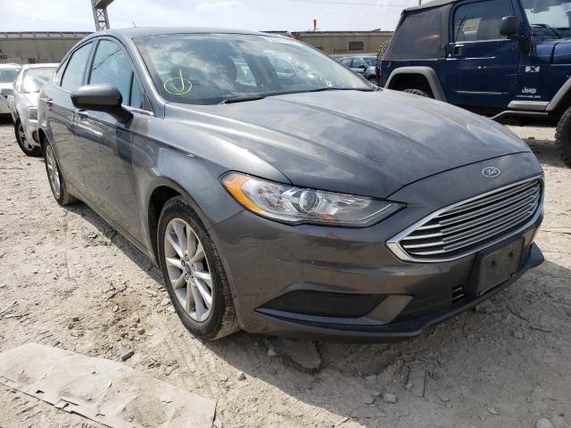 FORD FUSION SE 2017 with VIN 3FA6P0HD8HR412004 - Photo from auction