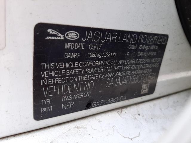 Photo 10 from auction – 2018 JAGUAR XE PREMIUM with VIN SAJAJ4FX5JCP20571