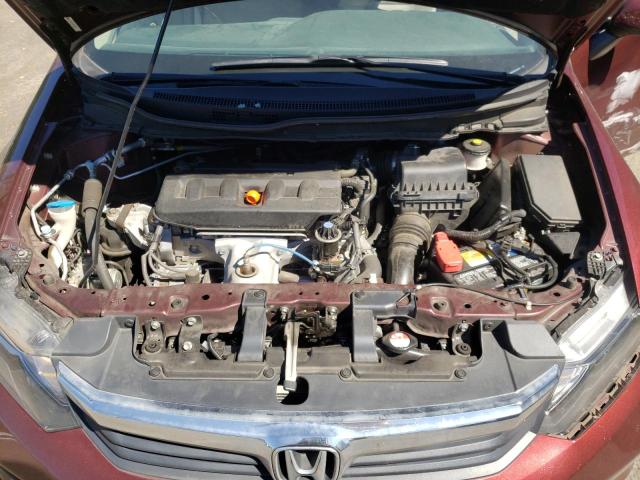 Photo 7 from auction – 2012 HONDA CIVIC LX with VIN 19XFB2F52CE334125