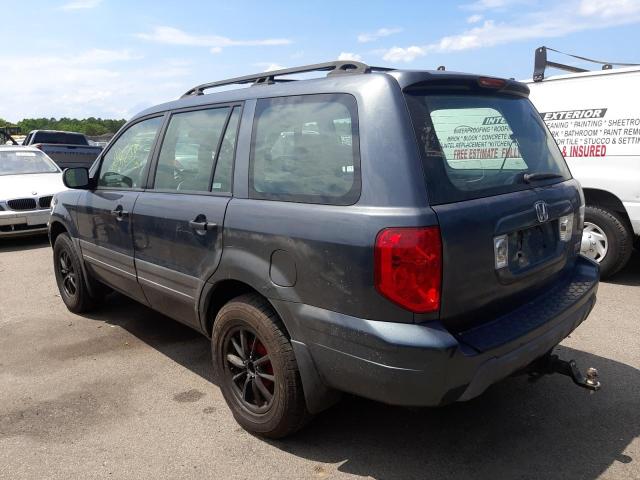 Photo 3 from auction – 2005 HONDA PILOT LX with VIN 2HKYF18165H570941
