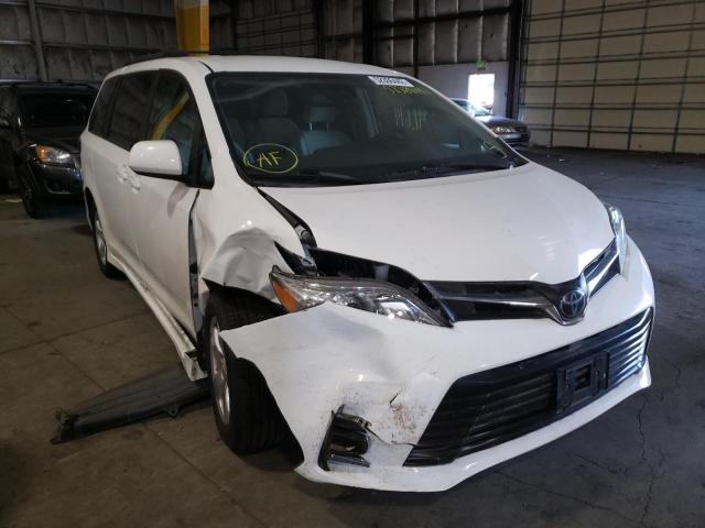 Photo 1 from auction – 2018 TOYOTA SIENNA LE with VIN 5TDKZ3DC2JS949424