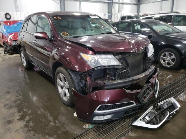 ACURA MDX TECHNO 2011 with VIN 2HNYD2H60BH516315 - Photo from auction