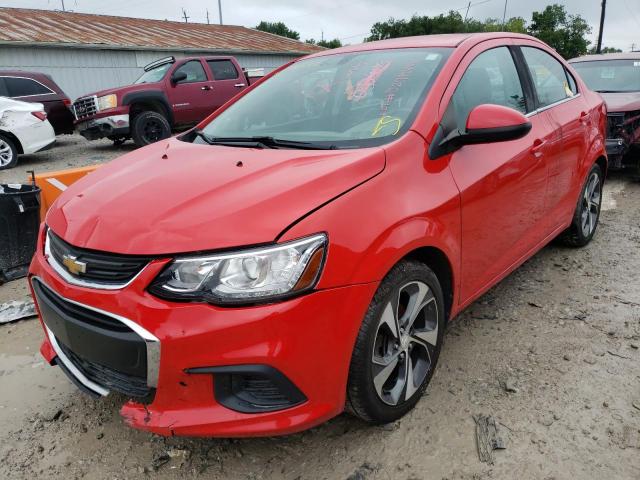 Photo 2 from auction – 2017 CHEVROLET SONIC PREM with VIN 1G1JF5SB9H4131777