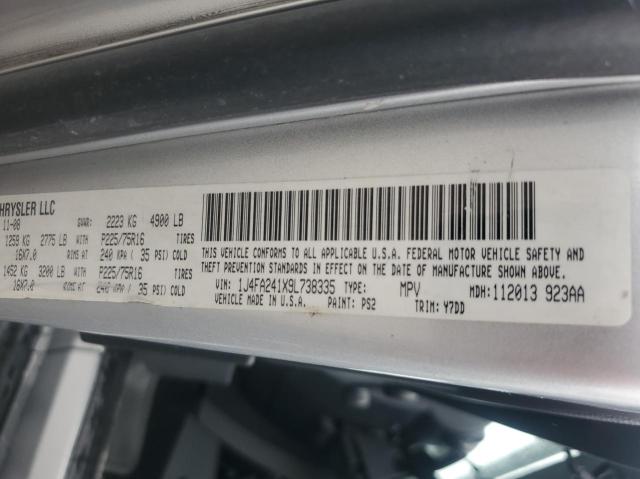 Photo 10 from auction – 2009 JEEP WRANGLER X with VIN 1J4FA241X9L738335