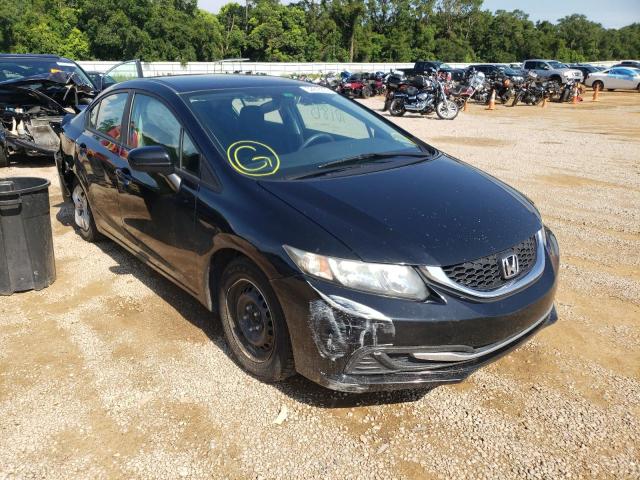 HONDA CIVIC LX 2015 with VIN 19XFB2F57FE059985 - Photo from auction