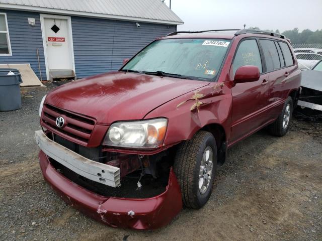 Photo 2 from auction – 2007 TOYOTA HIGHLANDER with VIN JTEHP21A170189927