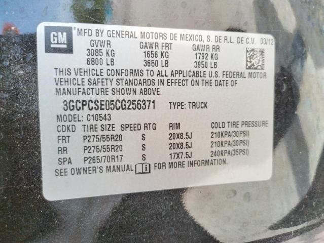 Photo 10 from auction – 2012 CHEVROLET SILVERADO with VIN 3GCPCSE05CG256371