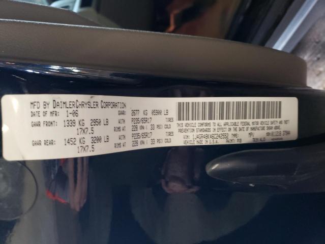 Photo 10 from auction – 2006 JEEP GRAND CHER with VIN 1J4GR48K46C242552