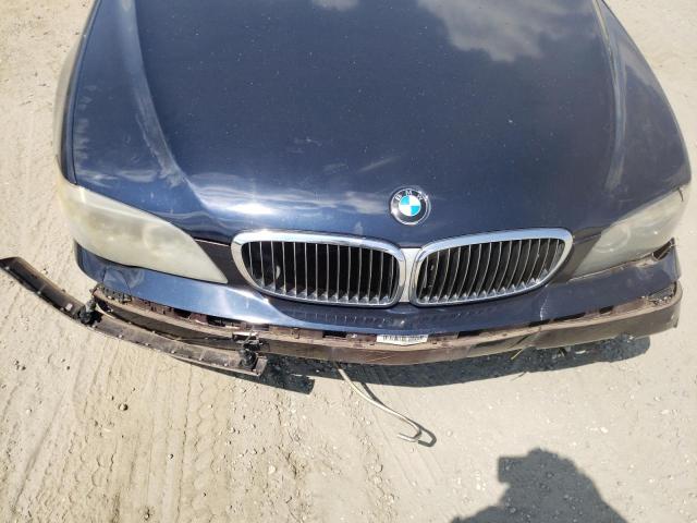 Photo 7 from auction – 2006 BMW 750 LI with VIN WBAHN83536DT61828