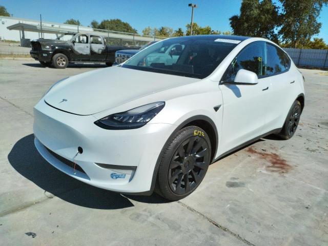Photo 2 from auction – 2021 TESLA MODEL Y with VIN 5YJYGDEE7MF065591