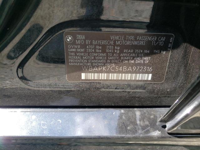 Foto 10 de la subasta – 2011 BMW 328 XI con VIN WBAPK7C54BA972316