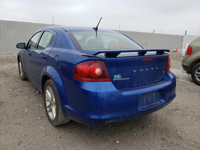 Photo 3 from auction – 2012 DODGE AVENGER SX with VIN 1C3CDZEG5CN218085