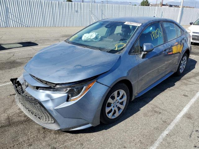 Photo 2 from auction – 2021 TOYOTA COROLLA LE with VIN 5YFEPMAE9MP217559