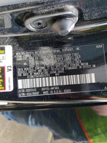 Photo 10 from auction – 2009 TOYOTA VENZA with VIN 4T3BK11A49U024763