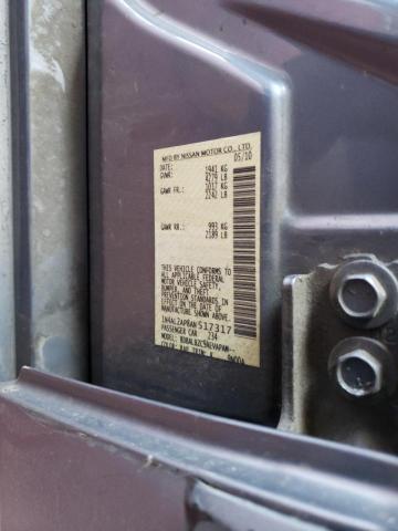 Photo 10 from auction – 2010 NISSAN ALTIMA BAS with VIN 1N4AL2AP8AN517317