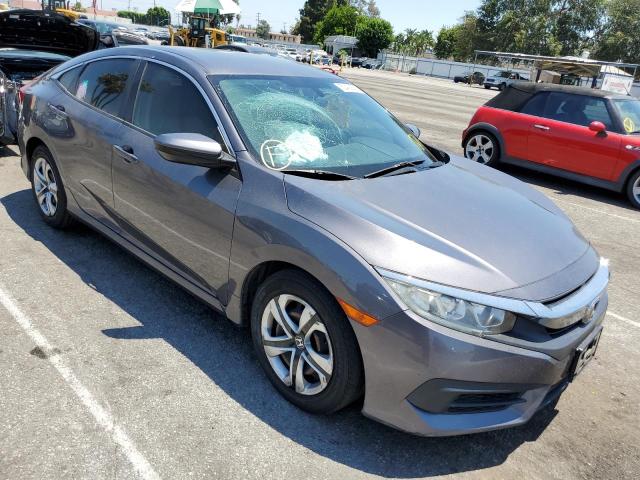 HONDA CIVIC LX 2016 with VIN 2HGFC2F55GH567487 - Photo from auction