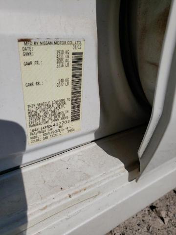 Photo 10 from auction – 2013 NISSAN ALTIMA 2.5 with VIN 1N4AL3AP6DN437203