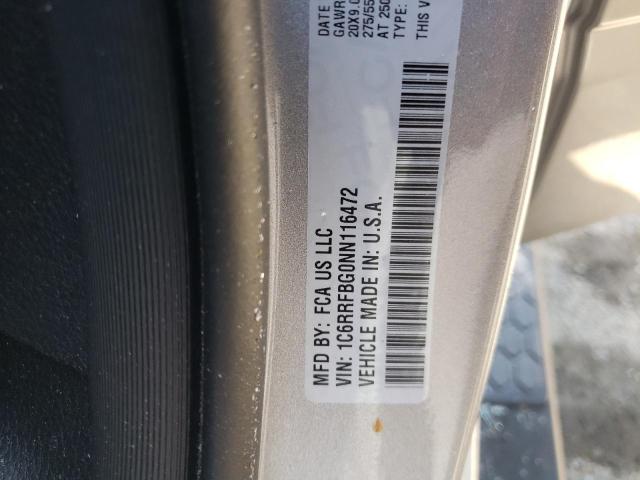 Photo 10 from auction – 2022 RAM 1500 BIG H with VIN 1C6RRFBG0NN116472