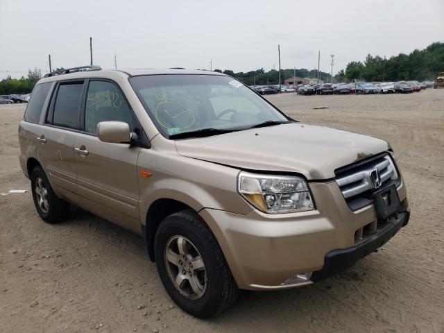Photo 1 from auction – 2006 HONDA PILOT EX with VIN 2HKYF18556H550264