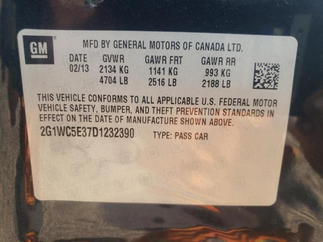 Photo 10 from auction – 2013 CHEVROLET IMPALA LTZ with VIN 2G1WC5E37D1232390
