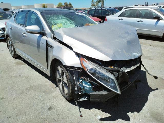 KIA OPTIMA HYB 2013 with VIN KNAGM4AD7D5050928 - Photo from auction