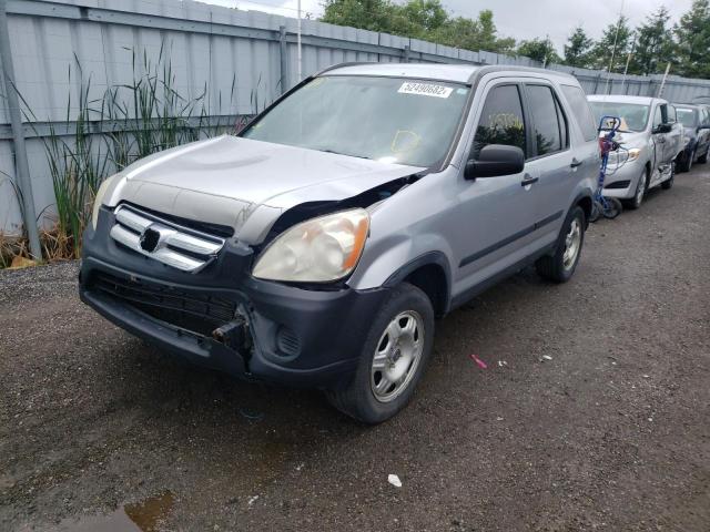 Photo 2 from auction – 2005 HONDA CR-V LX with VIN JHLRD78565C814263