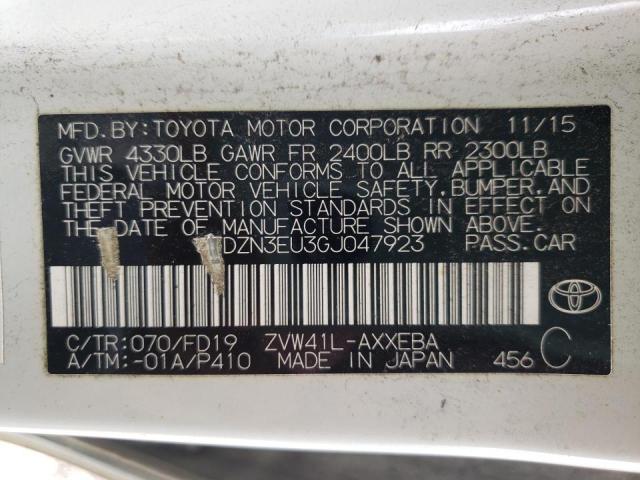 Photo 10 from auction – 2016 TOYOTA PRIUS V with VIN JTDZN3EU3GJ047923