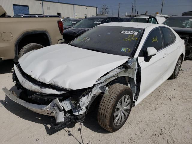 Photo 2 from auction – 2022 TOYOTA CAMRY LE with VIN 4T1C31AK5NU575779
