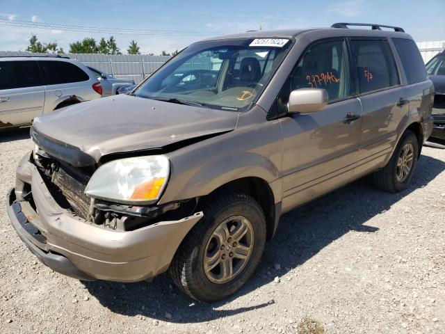 Photo 2 from auction – 2003 HONDA PILOT EXL with VIN 2HKYF18543H005605