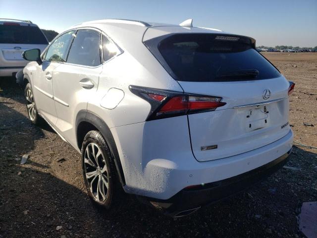 Photo 3 from auction – 2016 LEXUS NX 200T BA with VIN JTJBARBZ4G2088407