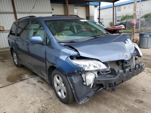 TOYOTA SIENNA LE 2015 with VIN 5TDKK3DC9FS593548 - Photo from auction
