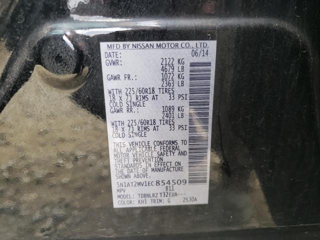 Photo 10 from auction – 2014 NISSAN ROGUE S with VIN 5N1AT2MV1EC854509