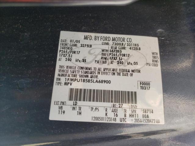 Photo 10 from auction – 2005 FORD EXPEDITION with VIN 1FMPU18585LA68900