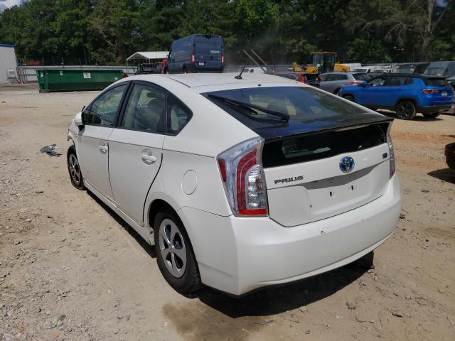 Photo 3 from auction – 2015 TOYOTA PRIUS with VIN JTDKN3DU7F0412398