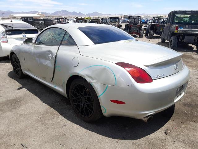 Photo 3 from auction – 2002 LEXUS SC 430 with VIN JTHFN48Y120001544