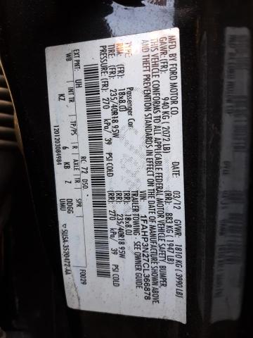 Photo 10 from auction – 2012 FORD FOCUS TITA with VIN 1FAHP3N27CL366878